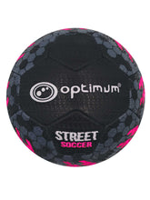 STREET FOOTBALL - BLACK/PINK - 3 | Official Soccer Ball