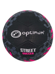 STREET FOOTBALL - BLACK/PINK - 3 | Official Soccer Ball