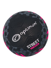 STREET FOOTBALL - BLACK/PINK - 4 | Premium Soccer Ball