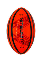 Optimum LED Glow Rugby Ball Size 5 – Motion Activated with Auto-Off | Durable Water-Resistant Night Play | Includes Pump & Spare Batteries | UK Sports Brand