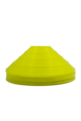 50 Durable Marker Cones & Carrier for Football Training - High Visibility