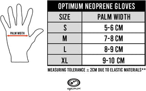 Optimum Wetsuit Neoprene Gloves, 3mm Surfing, Diving, Kayaking, Water Sport Anti Slip Diving Gloves for Men and Women - Optimum