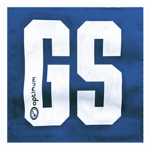 Netball Patches – Lightweight, Adjustable, Bold Lettering, 14-Pack - Optimum