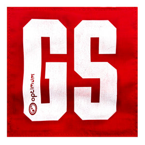 Netball Patches – Lightweight, Adjustable, Bold Lettering, 14-Pack - Optimum
