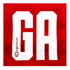 Netball Patches – Lightweight, Adjustable, Bold Lettering, 14-Pack - Optimum