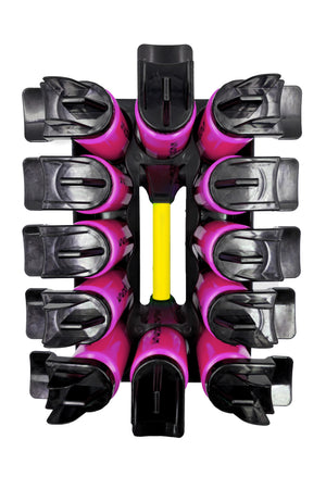 Bottle Carrier Set with 12 Reusable Sports Bottles – Team & Gym Use - Optimum