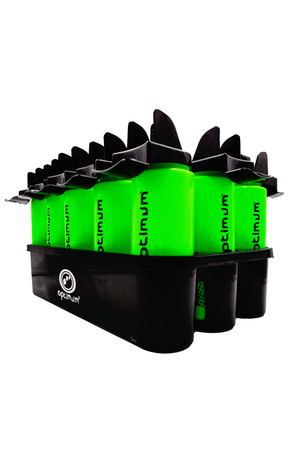 Bottle Carrier Set with 12 Reusable Sports Bottles – Team & Gym Use - Optimum