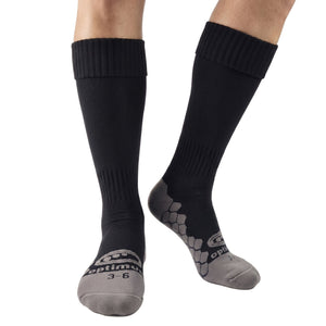 Classico knee-length football socks in black - Optimum