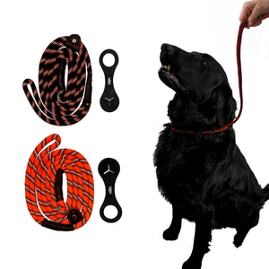 Durable Dog Lead – Adjustable Slip Loop, 150cm, Poop Bag Holder - Optimum
