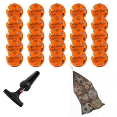 Classico Football Size 3 Orange – Pack of 10 Training Balls