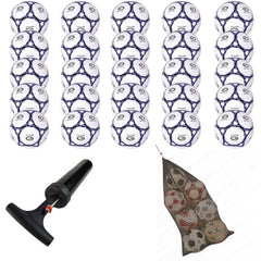 Classico Soft-Touch PVC Football | Bulk Pack with Pump & Carrier