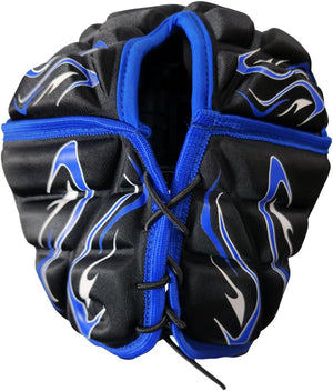 Inferno Rugby Headguard Blue – Durable, Breathable, Secure Fit - Optimum