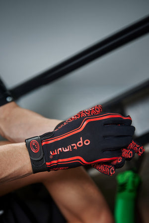 Thermal Velocity Gloves – Insulated, Grip Palm, Stretch - Optimum