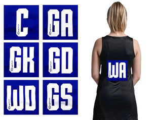 Netball Position Patches – Full-Team 14-Pack - Optimum