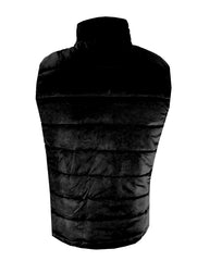 Quilted Puffer Gilet Black – Lightweight Water-Resistant Vest