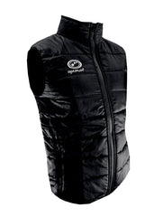 Quilted Puffer Gilet Black – Lightweight Water-Resistant Vest