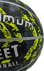 Optimum STREET BASKETBALL - BLACK/YELLOW - SIZE 7 - Optimum