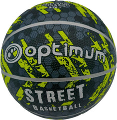 Optimum STREET BASKETBALL - BLACK/YELLOW - SIZE 7 - Optimum