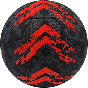 Street Football Black/Orange Mini – Durable Outdoor Football - Optimum
