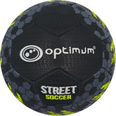 Optimum STREET FOOTBALL - BLACK/YELLOW - SIZE 4 - Optimum