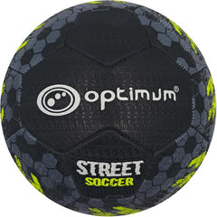Optimum STREET FOOTBALL - BLACK/YELLOW - SIZE 5 - Optimum