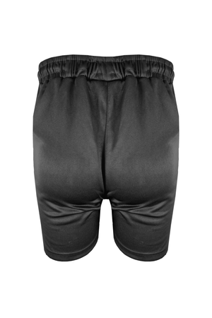 Tempo Athletic Leisure Shorts – Quick-Dry Black & Navy - Optimum