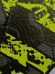 STREET RUGBY BALL - BLACK/YELLOW - SIZE 4 - Optimum