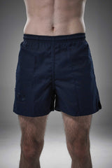 Auckland Rugby Shorts Navy Durable Heavyweight Training Wear - Optimum