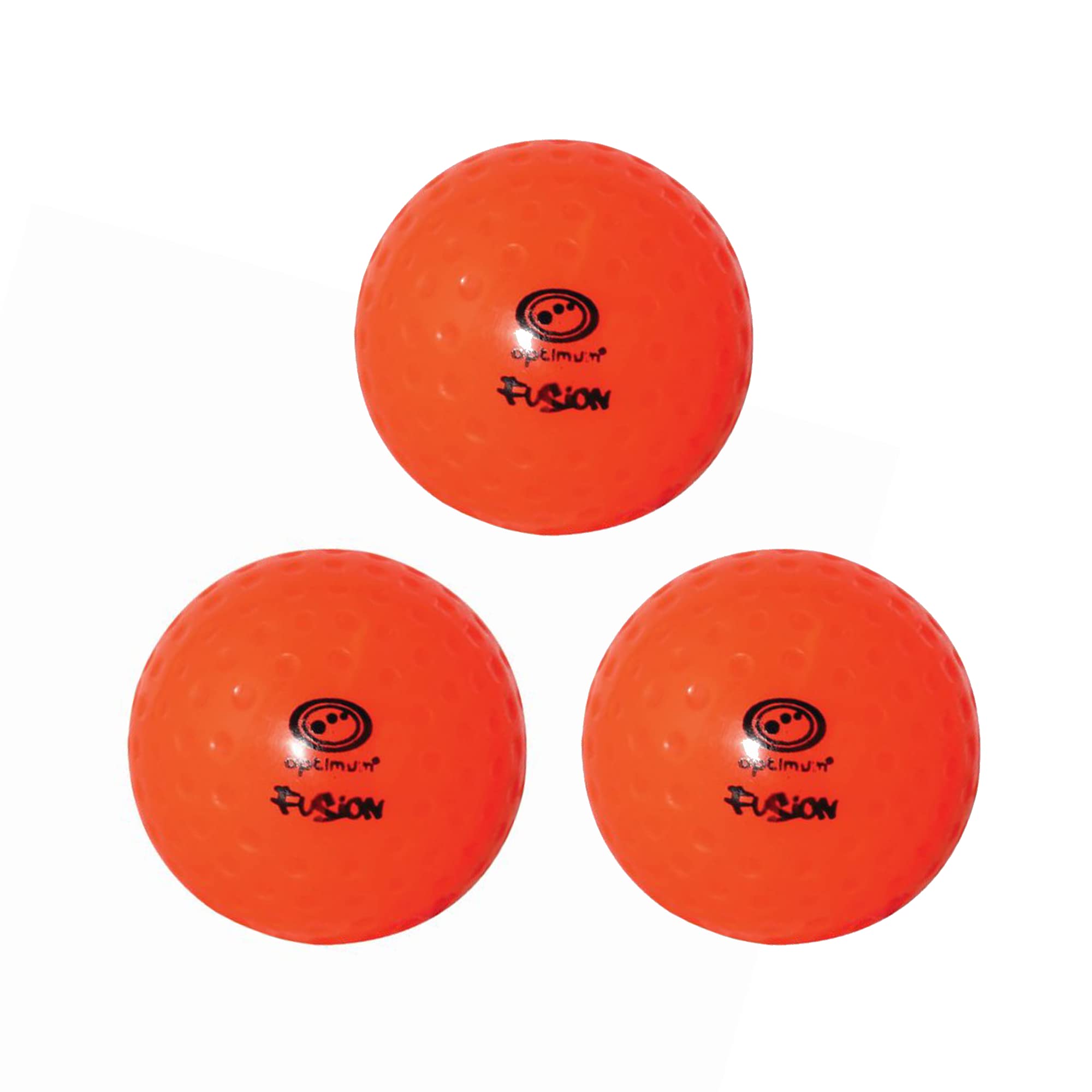 Fusion Hockey Ball - Orange - Optimum