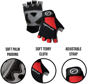 Hawkley Half Cycling Finger Gloves by Optimum Sport - Optimum