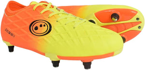 Ignisio Junior 6 Stud Lace-Up Football Boot Yellow/Orange - Optimum