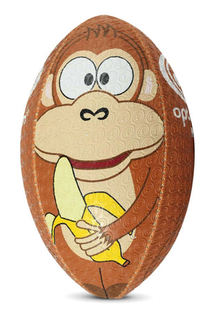 Cartoon Rugby Ball – Illustrated Kids' Training Ball, Multiple Designs - Optimum