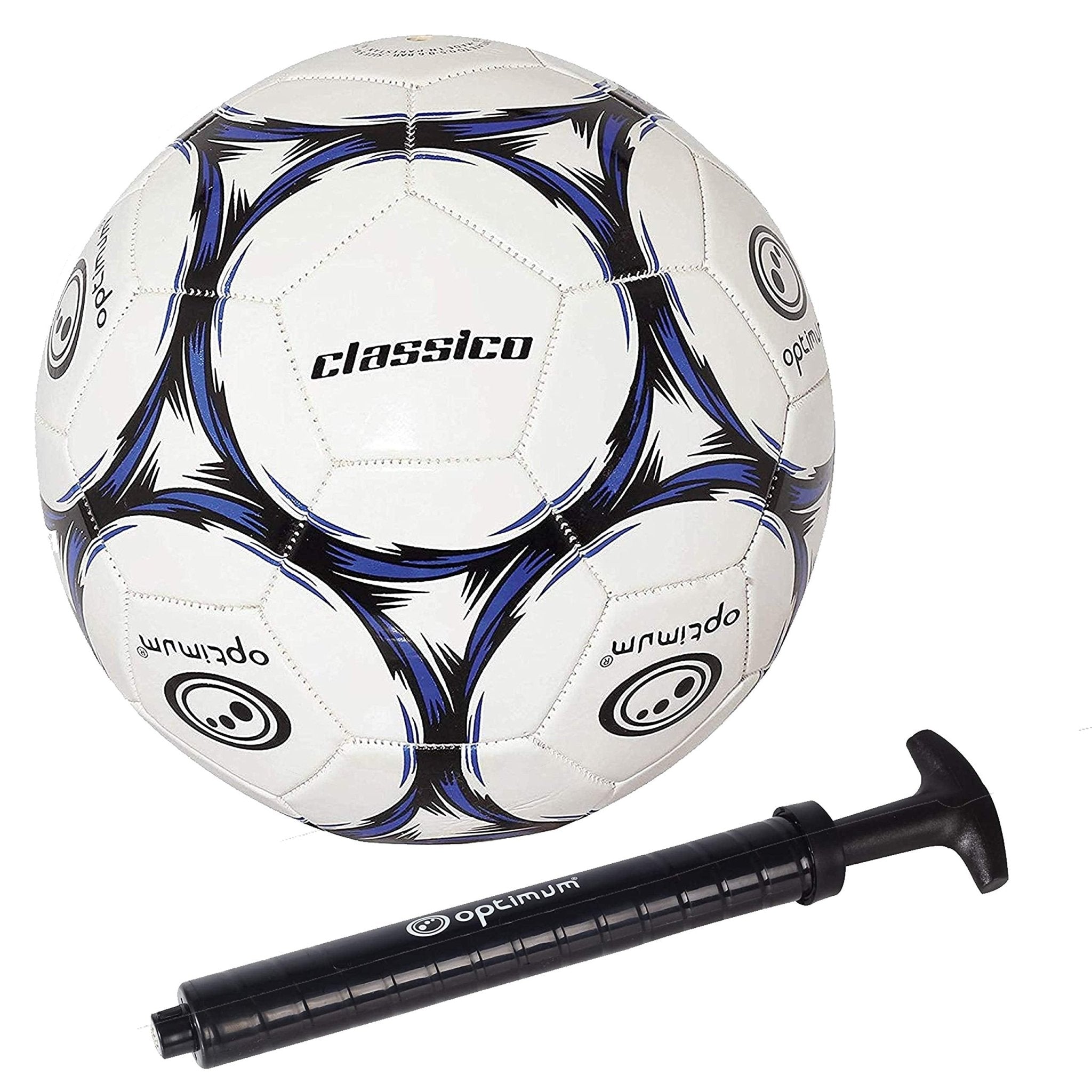 Optimum Classico Football - Black/Blue - Optimum