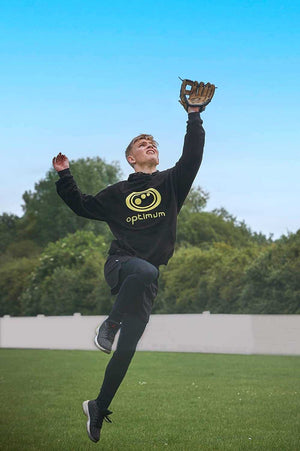 Senior Baseball Glove – Cushioned Palm, Hand-Formed Pocket - Optimum