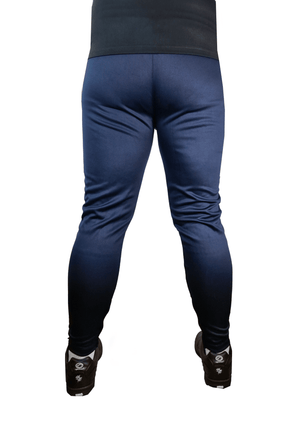 Tempo Skinny Tapered Tracksuit Bottoms – Navy, Stretch, Durable - Optimum