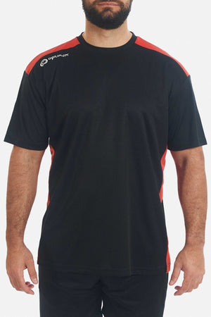 Tempo Sport-Tech Performance T-Shirt – Quick-Dry Breathable Training Tee - Optimum