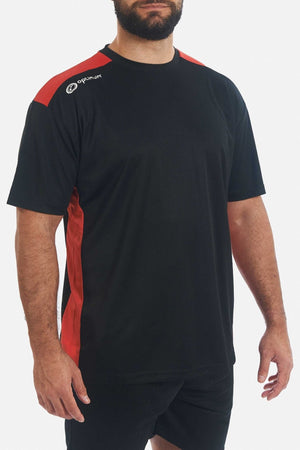Tempo Sport-Tech Performance T-Shirt – Quick-Dry Breathable Training Tee - Optimum