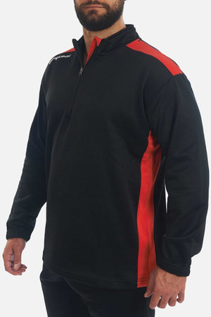 Tempo Sports 1/4 Zip Mid Layer – Thermal, Quick-Dry, Lightweight - Optimum