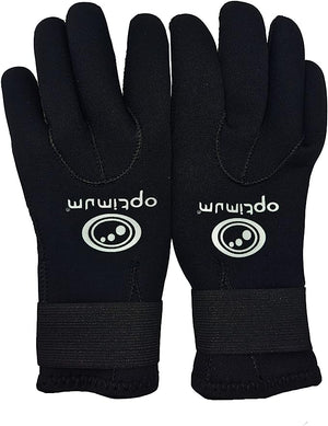 Wetsuit Neoprene Gloves – 3mm Anti-Slip, Sizes S-XL - Optimum