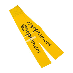 Optimum TBFY Touch Rugby Tackle Tag Belt Flags - Yellow - Optimum