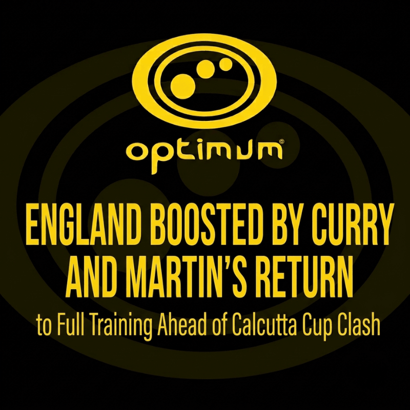 England Boosted by Curry and Martin's Return to Full Training Ahead of Calcutta Cup Clash - Optimum