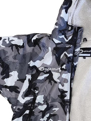 Drywrap Long Sleeve Changing Robe – Waterproof, Windproof, Fleece-Line