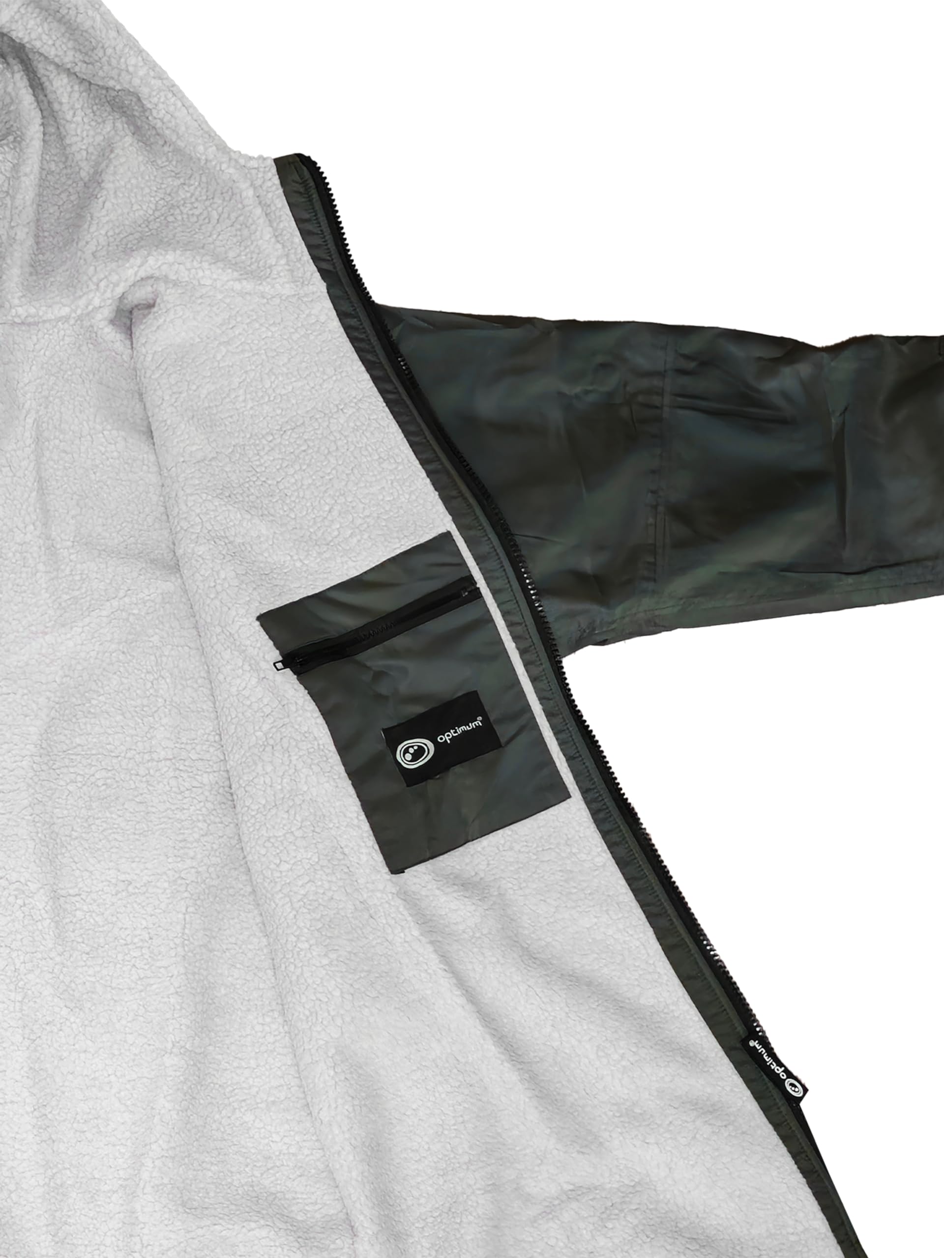 Drywrap Long Sleeve Changing Robe – Waterproof, Windproof, Fleece-Lined