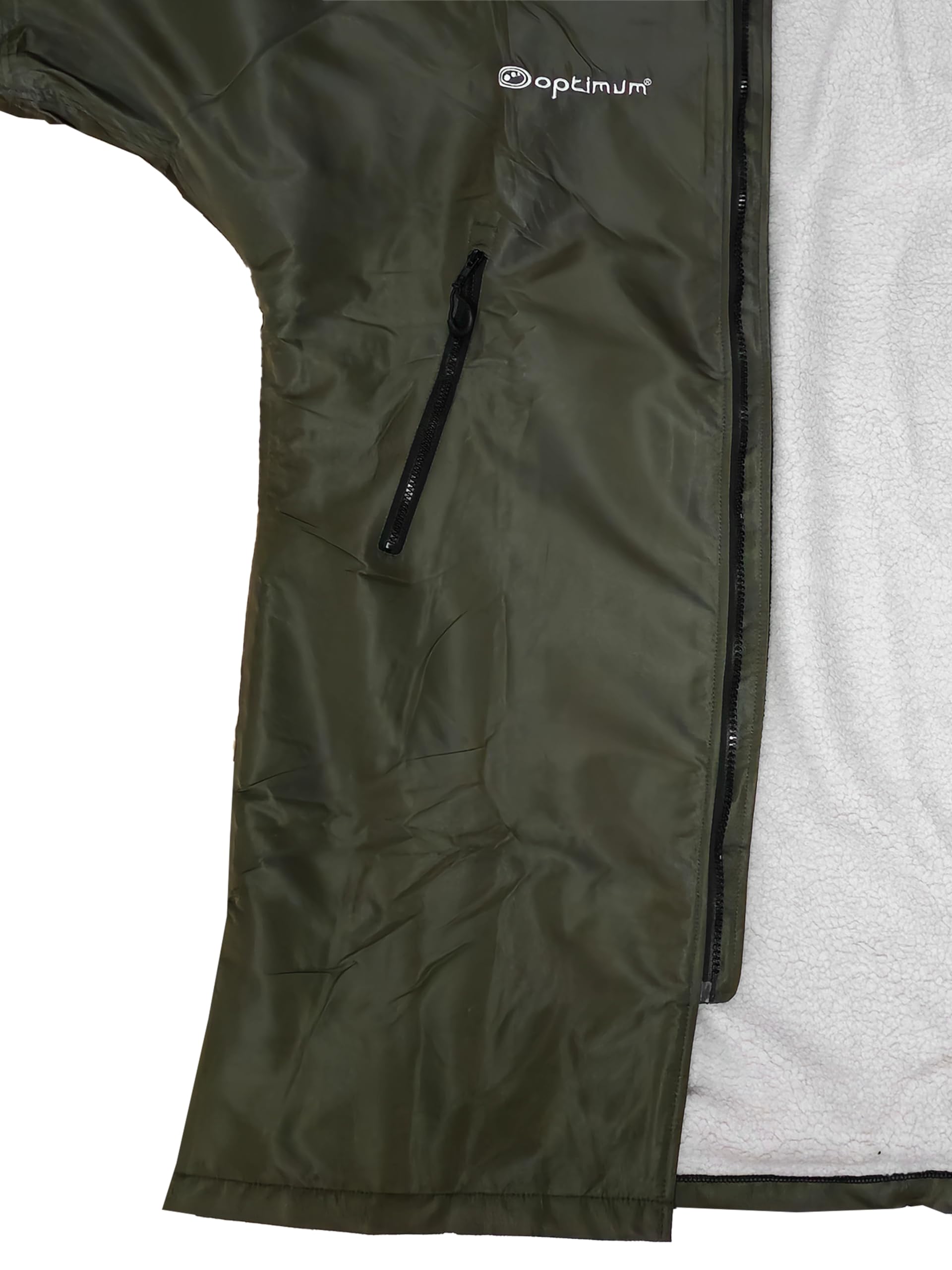 Drywrap Long Sleeve Changing Robe – Waterproof, Windproof, Fleece-Lined
