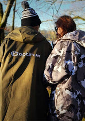 Drywrap Long Sleeve Changing Robe – Waterproof, Windproof, Fleece-Line