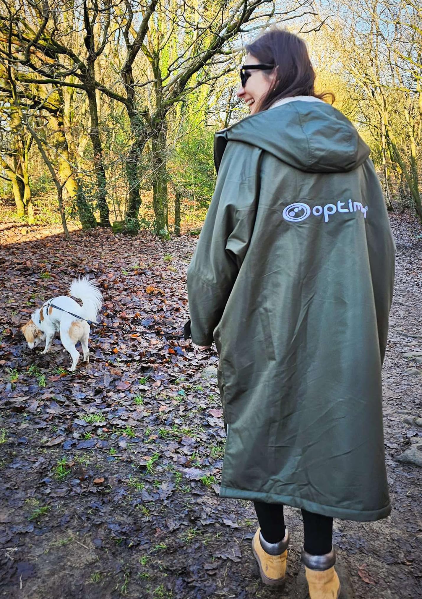 Drywrap Long Sleeve Changing Robe – Waterproof, Windproof, Fleece-Lined - Optimum