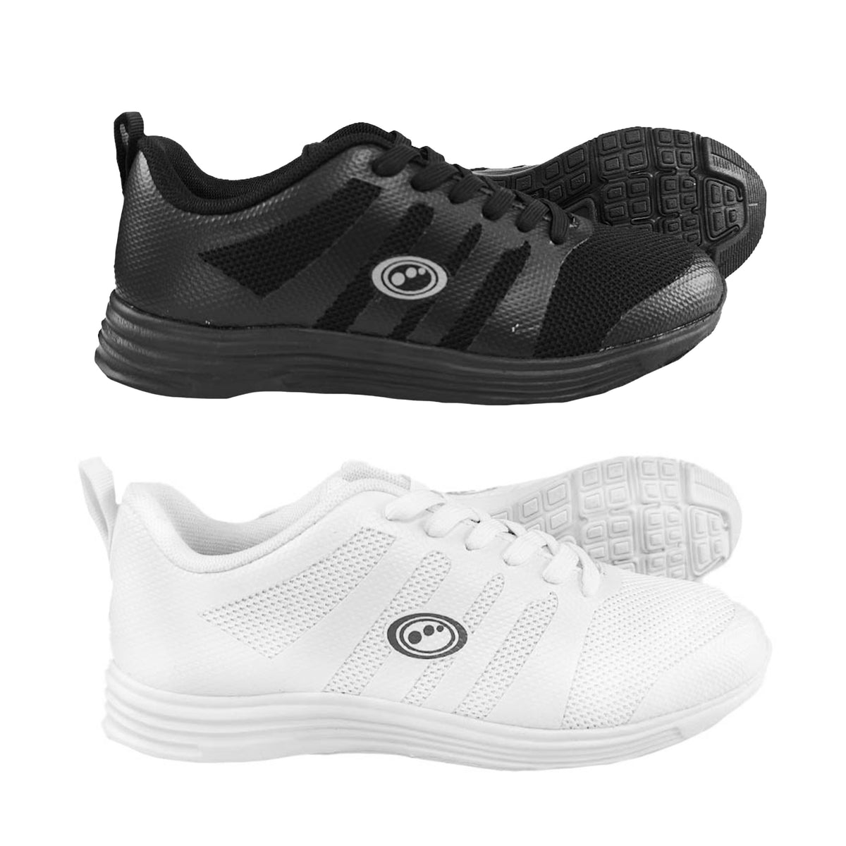 Optimum Mesh top Lace-Up School Trainers (Junior)