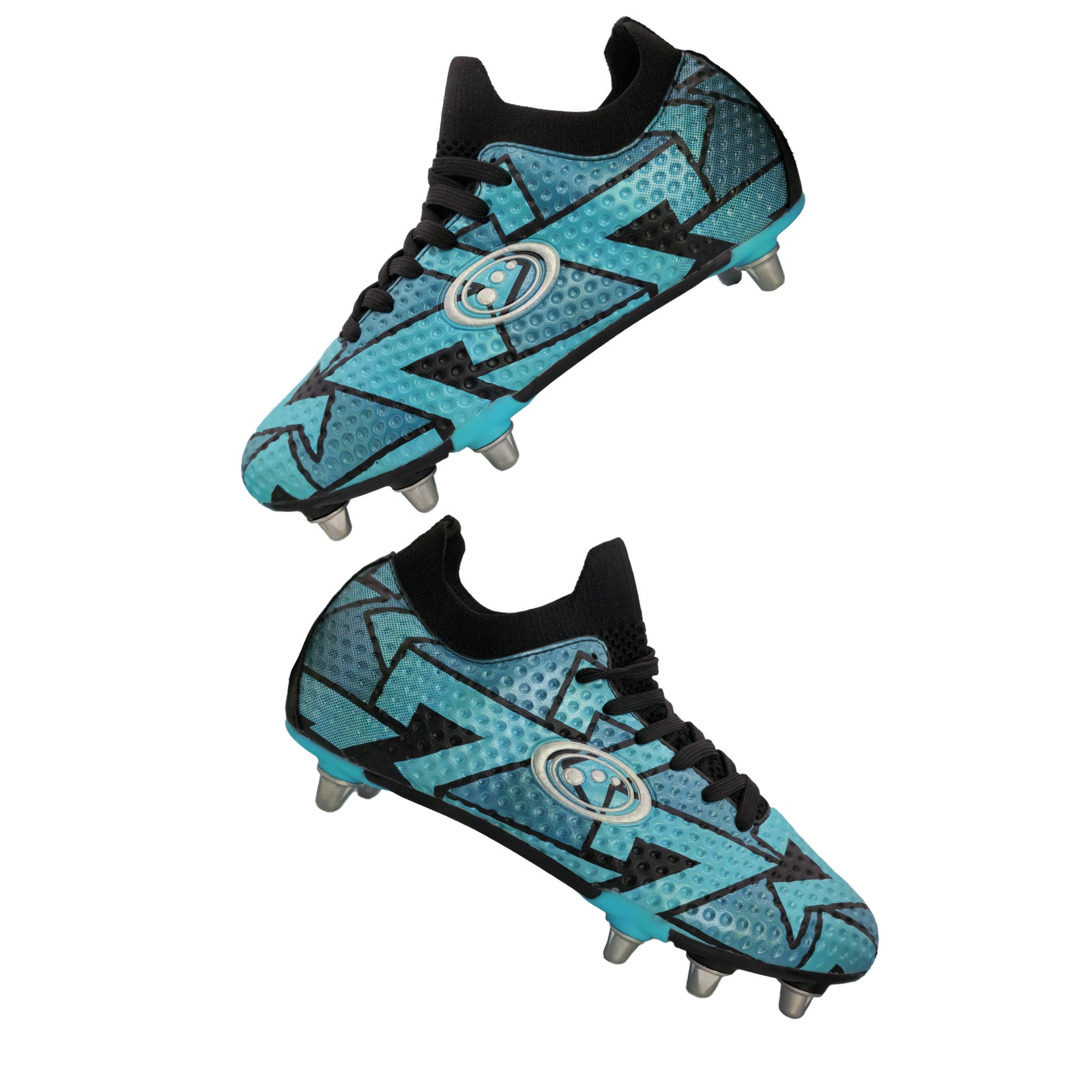 Optimum Aztec Lace-Up Rugby Boots | 6 Stud Junior, 8 Stud Senior