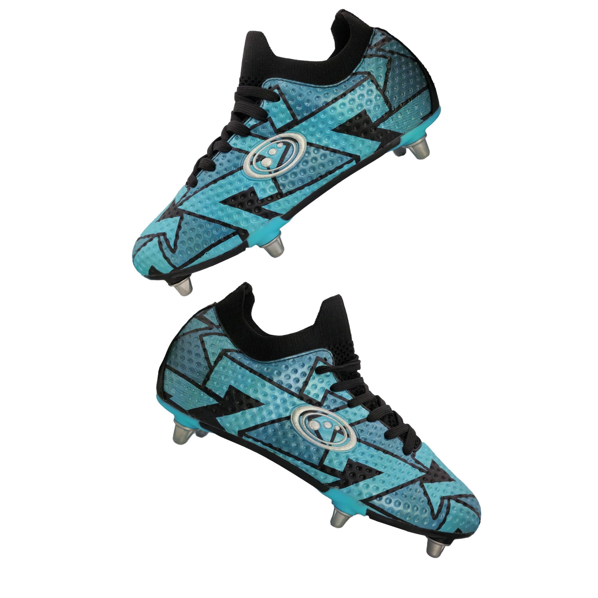 Optimum Aztec Lace-Up Rugby Boots | 6 Stud Junior, 8 Stud Senior