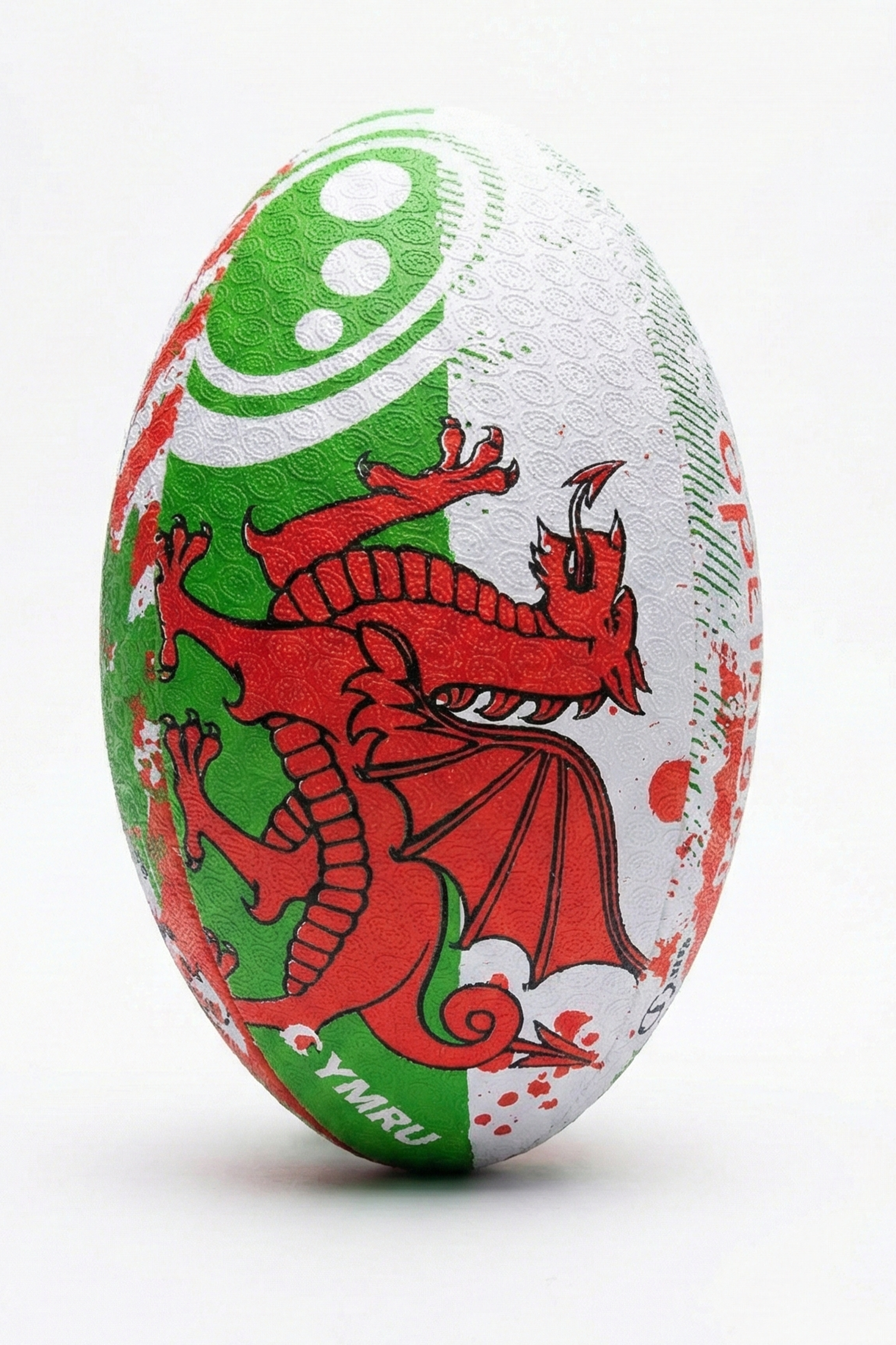 Optimum WALES National Rugby Ball- Iconic Style - Optimum